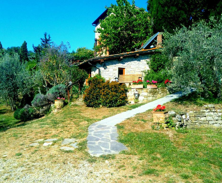 Casa Mezzuola Agriturismo Villa เกรเว อิน เคียนตี ภายนอก รูปภาพ